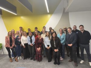 Pamela with her Help to Grow: Management cohort 